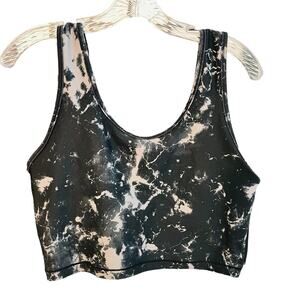 Fashion Nova Sports Crop Sports Bra Top Black XL